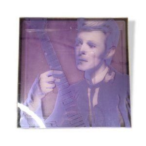 David Bowie Purple Music Entertainment Memorabilia Collectibles Album Cover